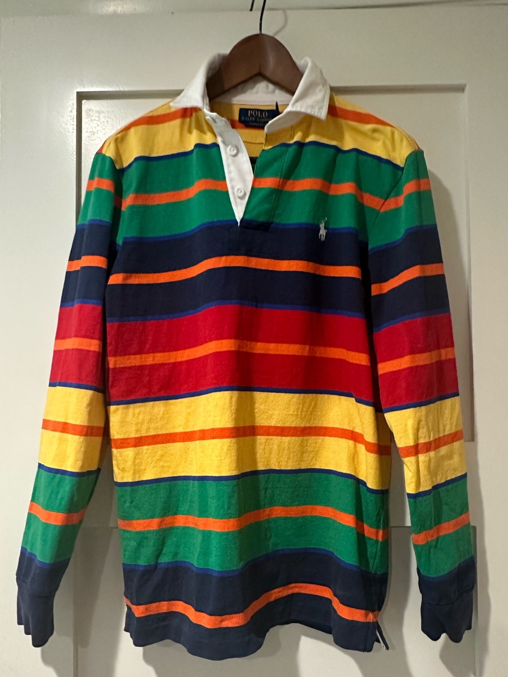 Polo Ralph Lauren size XS men’s traditional rugby shirt. Like new